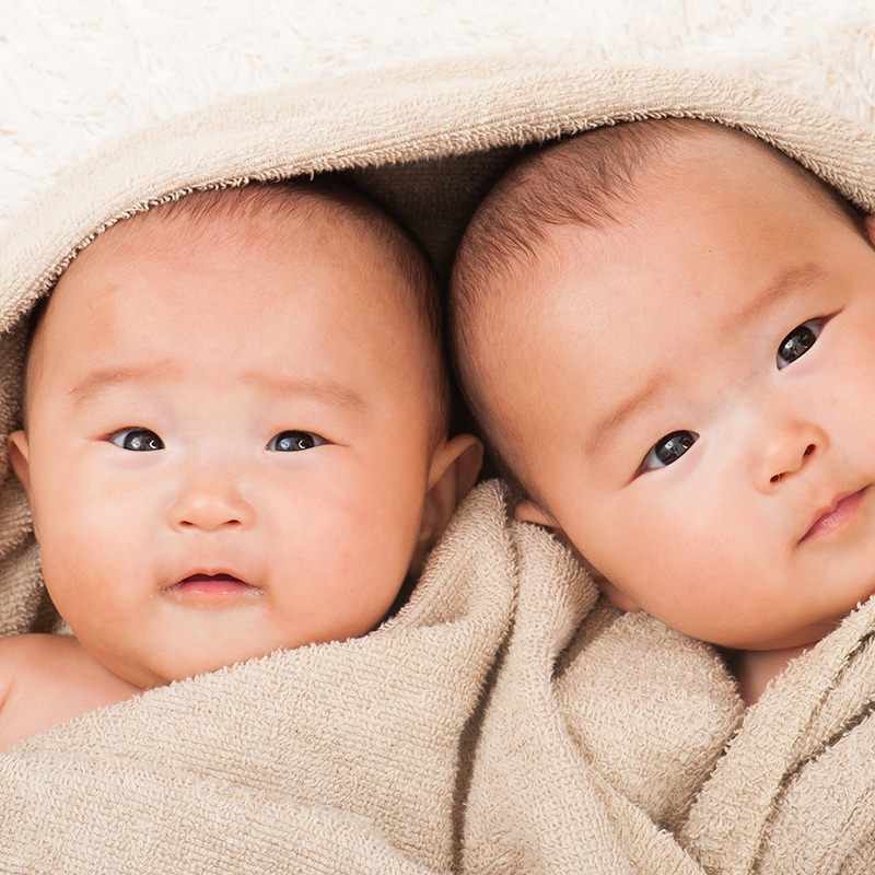 Twins Wrapped in a Towel 1 Twins Wrapped in a Towel 1